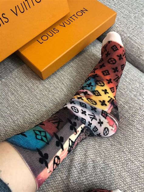 louis vuitton sock|real louis vuitton socks.